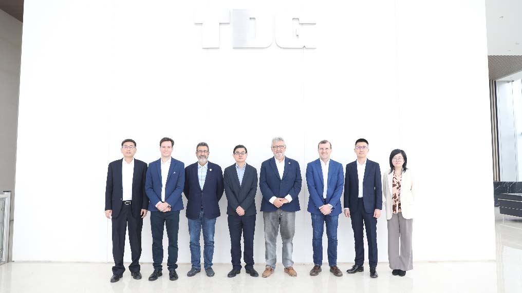 China-Spain Chamber of Commerce and University of Zaragoza Delegation Visit TDG for Green Development Talks